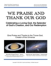 We Praise and Thank Our God SATB choral sheet music cover